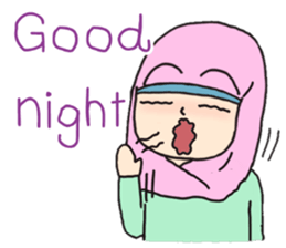 Zara Hijab sticker #4277887