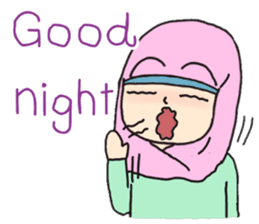 Zara Hijab sticker #4277887