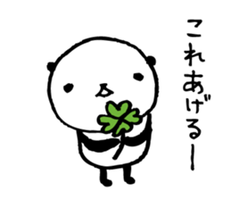 Every day of a panda30 sticker #4278008