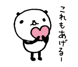 Every day of a panda30 sticker #4278009