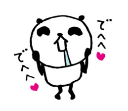 Every day of a panda30 sticker #4278031