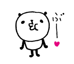 Every day of a panda30 sticker #4278036