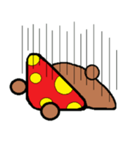 It may be mushroom. sticker #4278089