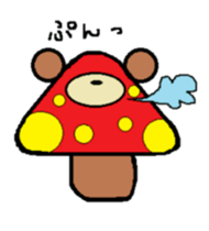 It may be mushroom. sticker #4278097