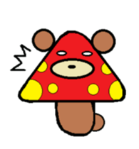 It may be mushroom. sticker #4278100