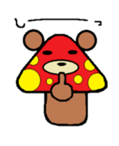 It may be mushroom. sticker #4278112