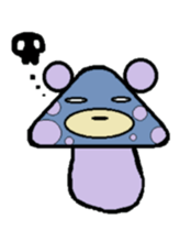 It may be mushroom. sticker #4278123