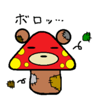 It may be mushroom. sticker #4278124