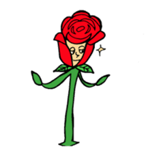 The rose gentleman sticker #4279155