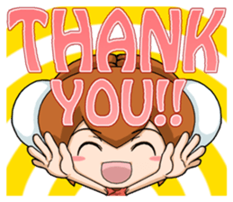 interesting Chinese girl sticker #4279248