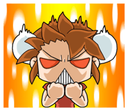 interesting Chinese girl sticker #4279258