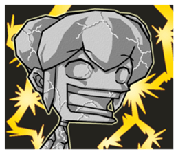 interesting Chinese girl sticker #4279279