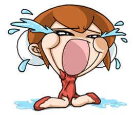 interesting Chinese girl sticker #4279280