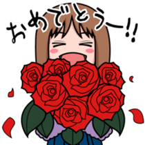 Ordinary girl everyday Sticker sticker #4279411