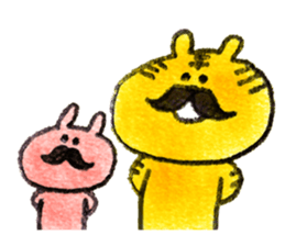 Life of the tiger and rabbit Ver.2 sticker #4279803