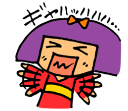 Japanese-style room child SAKURA sticker #4280378