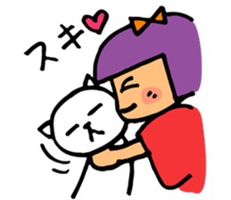 Japanese-style room child SAKURA sticker #4280387