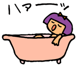 Japanese-style room child SAKURA sticker #4280400