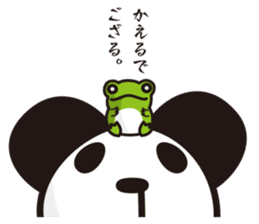 panda-samurai sticker #4280635