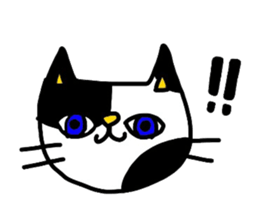 Ritsuko-chan and cat and rabbit sticker #4280676