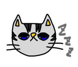 Ritsuko-chan and cat and rabbit sticker #4280677