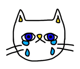 Ritsuko-chan and cat and rabbit sticker #4280681