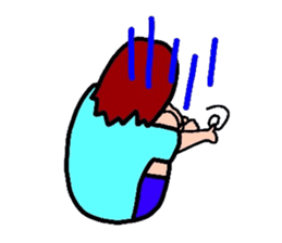 teenagers feeling sticker #4280702