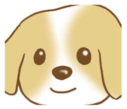 Polite words dog sticker #4282027