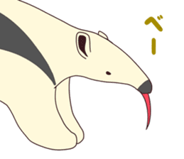 Sticker of anteater. sticker #4282046