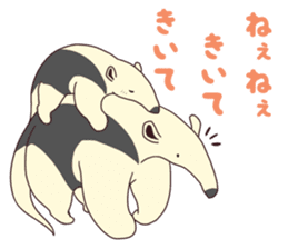 Sticker of anteater. sticker #4282056