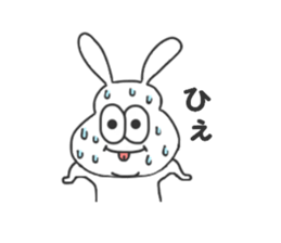 Thick rabbit4. sticker #4282240