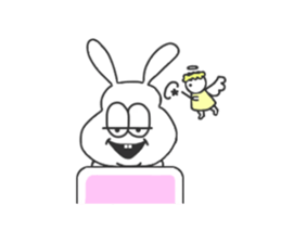 Thick rabbit4. sticker #4282254