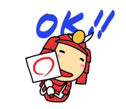 HONO-BONO SAMURAI sticker #4282664