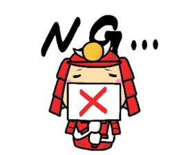 HONO-BONO SAMURAI sticker #4282665