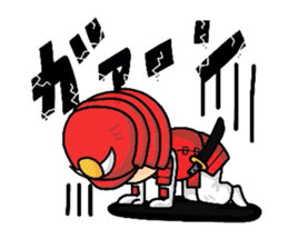 HONO-BONO SAMURAI sticker #4282670