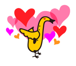 SAXOPHONE BIRD 2 sticker #4282898