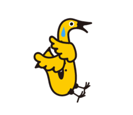 SAXOPHONE BIRD 2 sticker #4282903