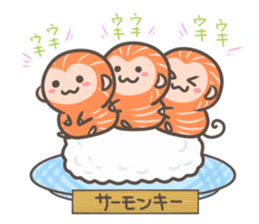 Rotation sushi Zoo sticker #4283625