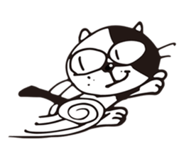 Stray cat Tom-Chan sticker #4284505