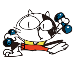 Stray cat Tom-Chan sticker #4284524