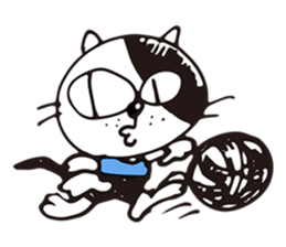 Stray cat Tom-Chan sticker #4284526