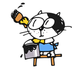 Stray cat Tom-Chan sticker #4284530