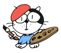 Stray cat Tom-Chan sticker #4284531