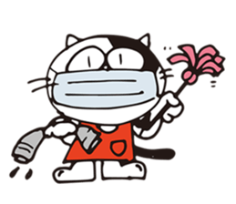 Stray cat Tom-Chan sticker #4284533
