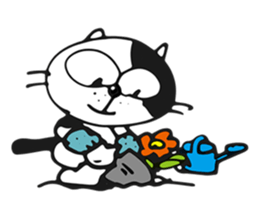 Stray cat Tom-Chan sticker #4284534