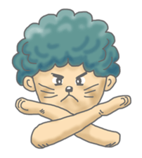 Two children of the small forest sticker #4284697