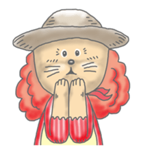 Two children of the small forest sticker #4284702