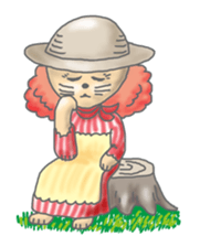 Two children of the small forest sticker #4284704