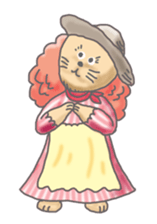 Two children of the small forest sticker #4284706