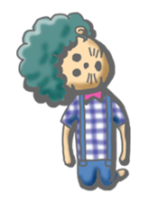 Two children of the small forest sticker #4284710